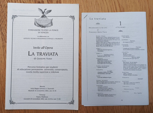 Invito all opera - invito, la