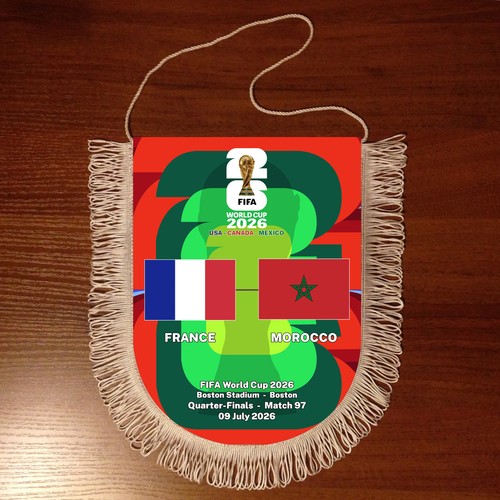 Squadra calcio pennant - squadra, di
