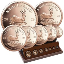 Monete d'oro Sudafrica