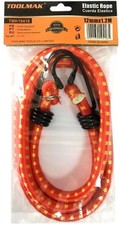 Corda elastica con ganci 12mm
