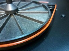 Cinghia trasmissione Rega Planar 1, 2, 3 NAD 533 Goldring GR1, 2 giradischi rosso SILICONE