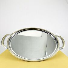 vassoio vintage in acciaio