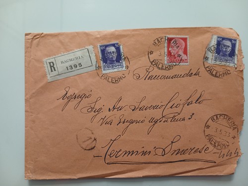 Regno italia 1933 busta - regno, d'italia