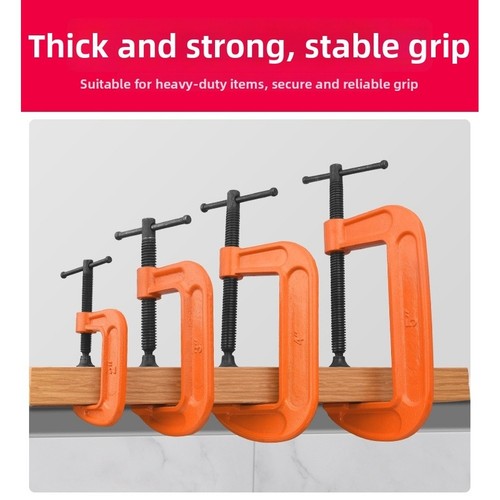 Cast steel clamp - g, for