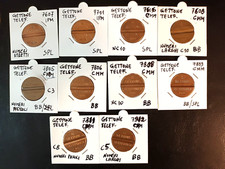 Gettoni telefonici vari zecche IPM CMM in ottima conservazione prezzo cadauno