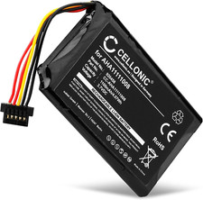 , Navigazione Batteria, Compatibile Con Tomtom Go 5000, Go 6000, Go 6200 (1100Ma