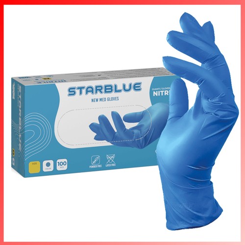Guanti nitrile monouso 100 - in,