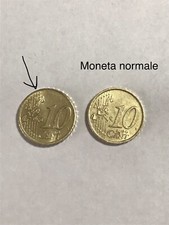 10 Centesimi 2002 Germania Errore Di Conio Rara SPL