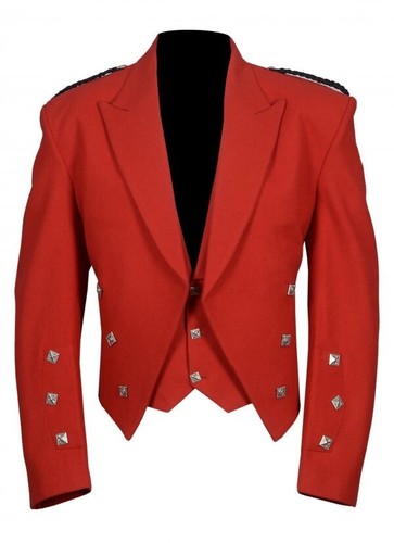 Uomo scozzese rosso lana - scozzese,