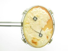 14K Bianco Oro e Diamanti