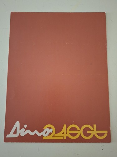 Ferrari dino 246gt - ferrari, brochure