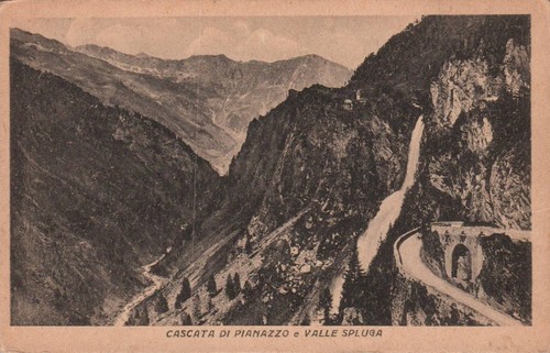 Sondrio cascata pianazzo e - cascata,