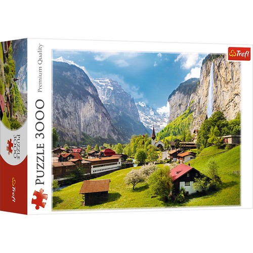 Trefl red 3000 piece - red,