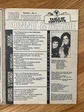 Tiger Beat Magazine Donny &