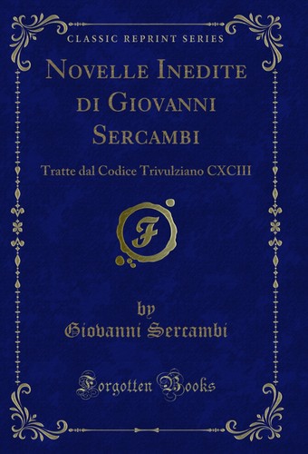 Novelle inedite giovanni - novelle,