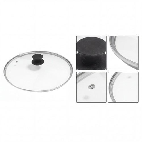 Tempered glass lid with - tempered,