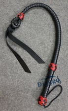 Frusta frusta doppia coda flagger vera pelle dominante adulto 3 piedi frusta toro