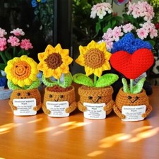 Piantine ad uncinetto con