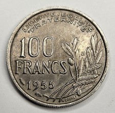 1955-B Francia 100 Franchi -
