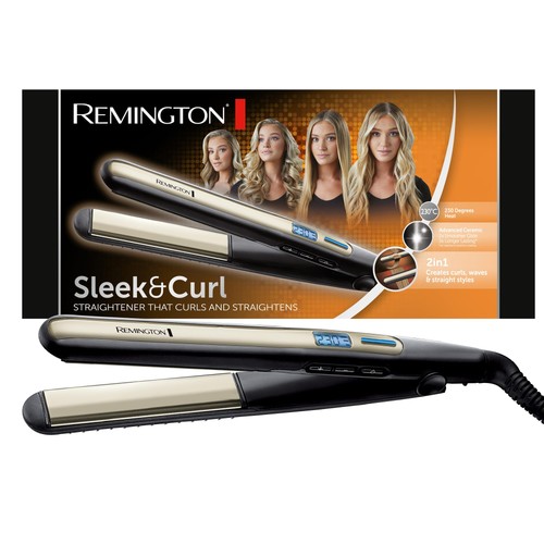 Remington piastra sleek - &, curl