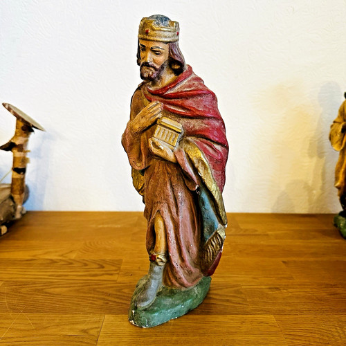 Grande vecchia statuina