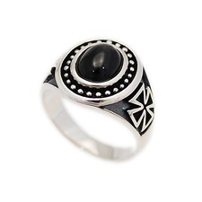 ANELLO GOTICO BIKER JEWELRY