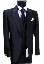 ABITO  SPOSO T. 52 BLU' FIRMATO CARLO PIGNATELLI SUIT  WEDDING ITALIAN DESIGNER