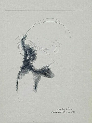 Emilio greco volto - greco, "volto