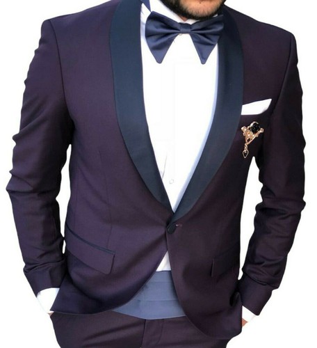 Abito sera designer viola - da,