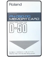Roland D50 D550 ROM Card