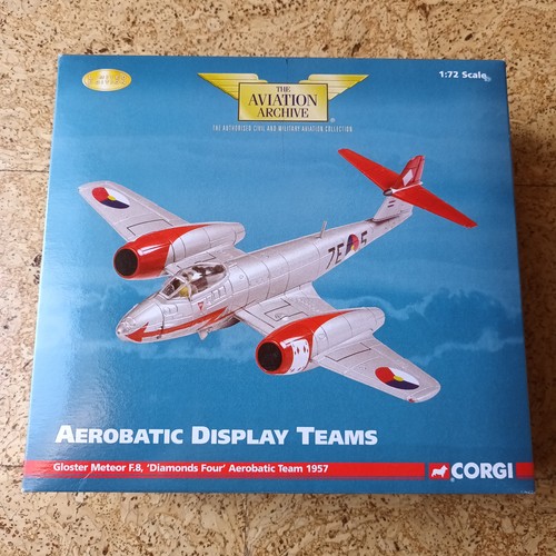 Corgi gloster meteor 8 - gloster, f.8