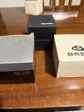 lotto 3 scatole orologi: Wyler