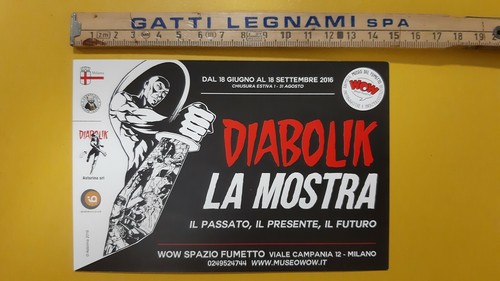 Diabolik mostra milano 2016 - milano,