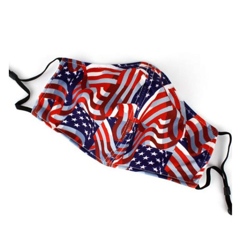 Maschera viso moda - , patriottica