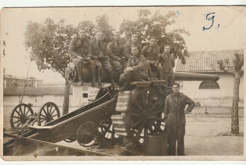 Militari gruppo cannone - militari, su