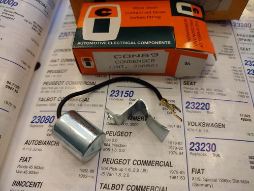 Condensatore accensione - condensatore,