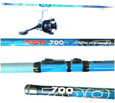 Combo Canna Diavel 5m +