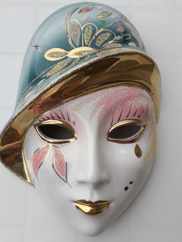 Maschera veneziana dama - maschera, anni