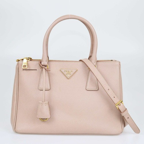 Borsa prada beige saffiano lux - prada,