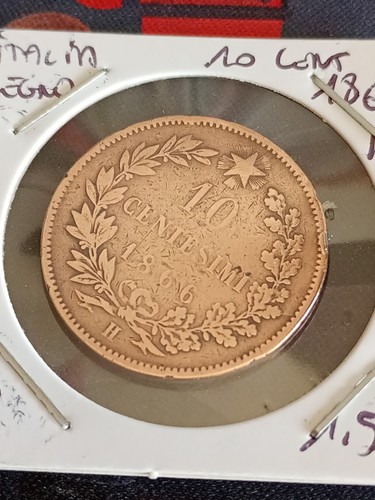 Moneta italia regno - regno, 10