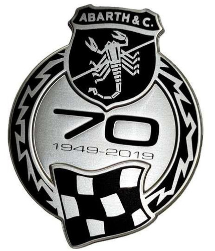 Distintivo originale abarth - originale,