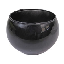 Bolo Vetro Nero D 10 H 8 Arredo Composizione Wedding Matrimonio