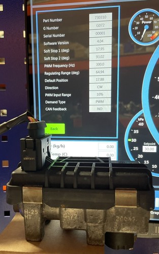 Attuatore turbocompressore