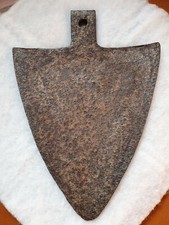 Vanga pala grande Vintage in metallo - oggetto per collezione spessore 15 mm