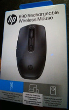 HP 690 Mouse wireless ricaricabile - Nero. Swift coppia 3 dispositivi. Multisuperficie.