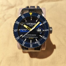 Locman Montecristo Diver - 44mm Automatic Titanium and Stainless Steel