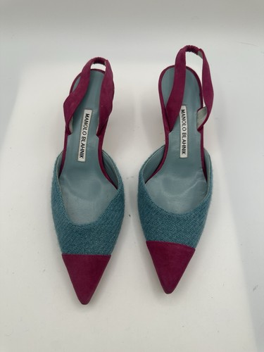 Manolo blahnik carolyne blu - manolo,