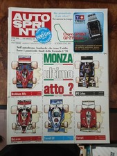 Rivista Autosprint 36 Anno