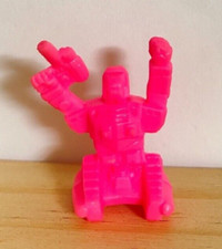 Gunboy Pink Mobile Suit Gundam Eraser Figure anni 80 raro vintage dal Giappone