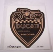Adesivo ducati vintage - adesivo,